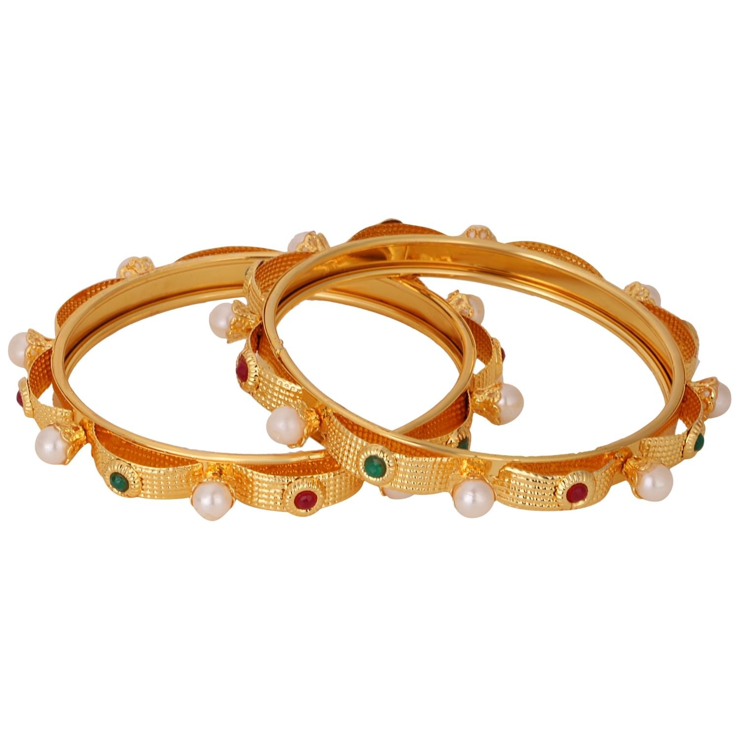 Efulgenz Traditional Ethnic Antique Look Bracelets Bangle Set Jewelry for Women and Girls