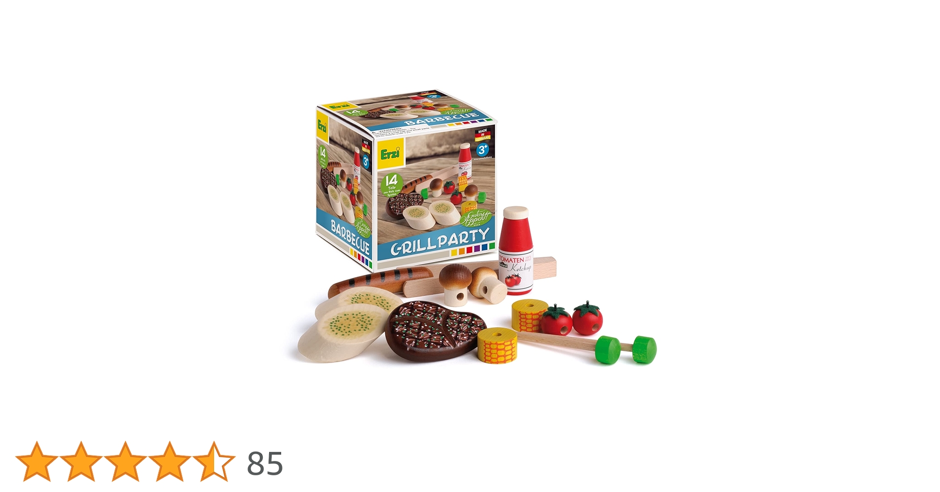 Amazon | ドイツErzi（エルツィ）社 おままごと/木箱入りオーガニック