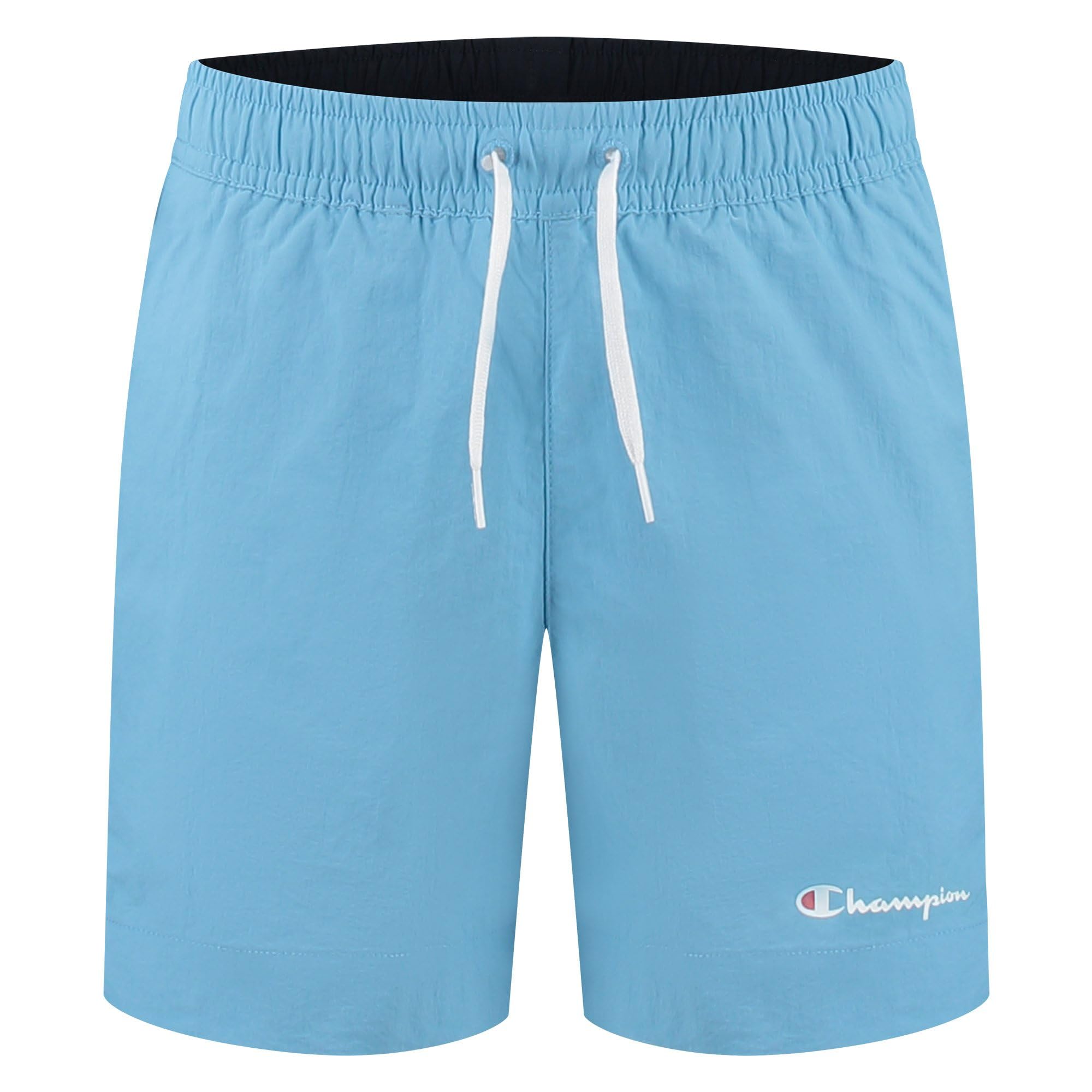 Champion Legacy Icons Beachshorts B-Crinkle Taslon Small Script Logo Bañador para Hombre para Niños