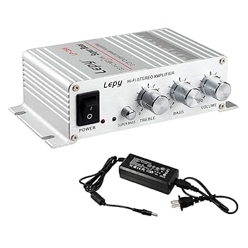 Amazon.co.jp: Lepy Hi-Fi ステレオアンプ デジタルアンプ カー
