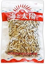 Sea and Sun, Salt-Free Edible Niboshi 6.3 oz (180 g), Seto Inai Sea Product, Unseasoned, Salt Free, Zipper Bag