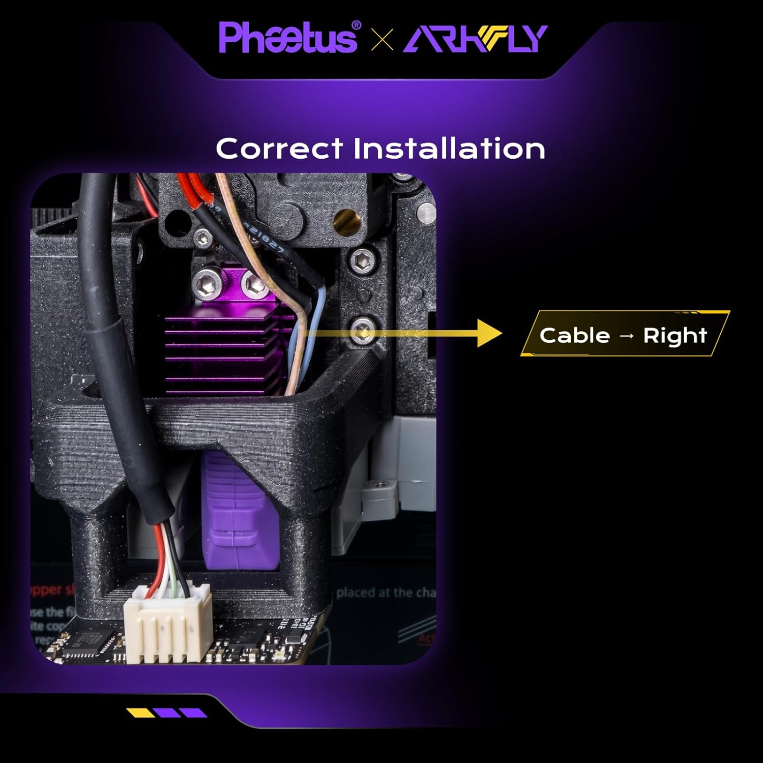 PhaetusxArkfly High Flow QIDI Plus4 Hotend 30mm³/s Max Flow Rate, 2.5X Service Life Removable V6 EndCoat® Hardened Nozzle HV3300(0.2mm)