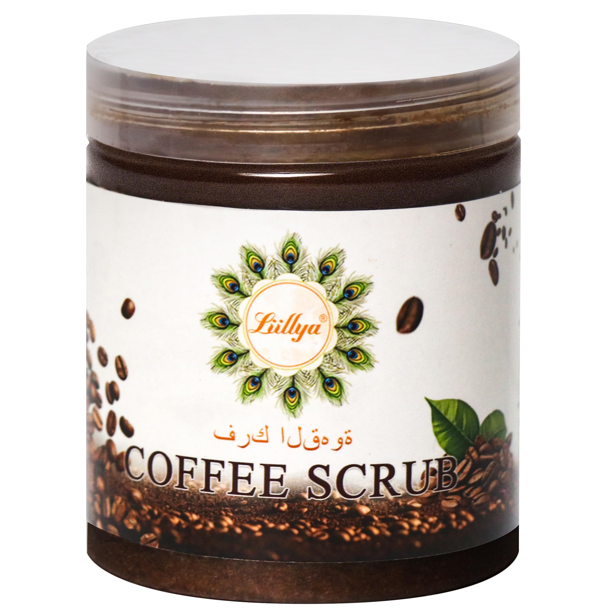 Exfoliating Coffee Scrub for Women & Men with Organic Arabica Coffee & Natural Sea Salt, Body Wash Remove Tan & Dead Skin | Smooth & Moisturize Skin, Body Care, Paraben-Free, 350g