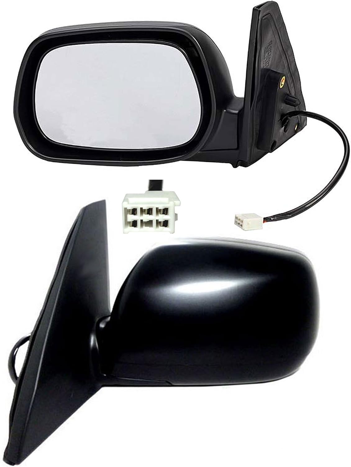 APDTY 066007 Power Side View Mirror Assembly W/Heat Front