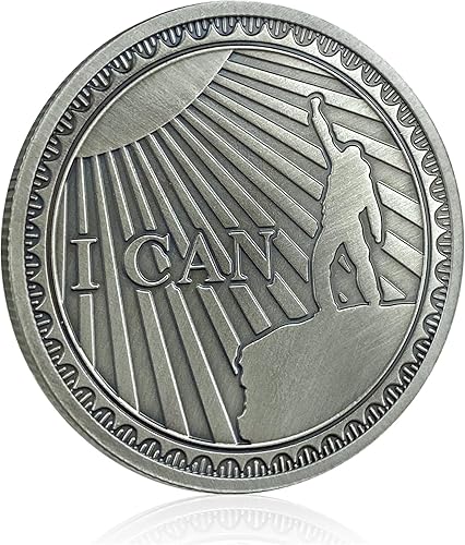 Miniatura 9 de Regalos inspiradores que nunca te rindas, monedas de desafío, regalos motivacionales para mujeres y hombres, premios de incentivo para familiares,