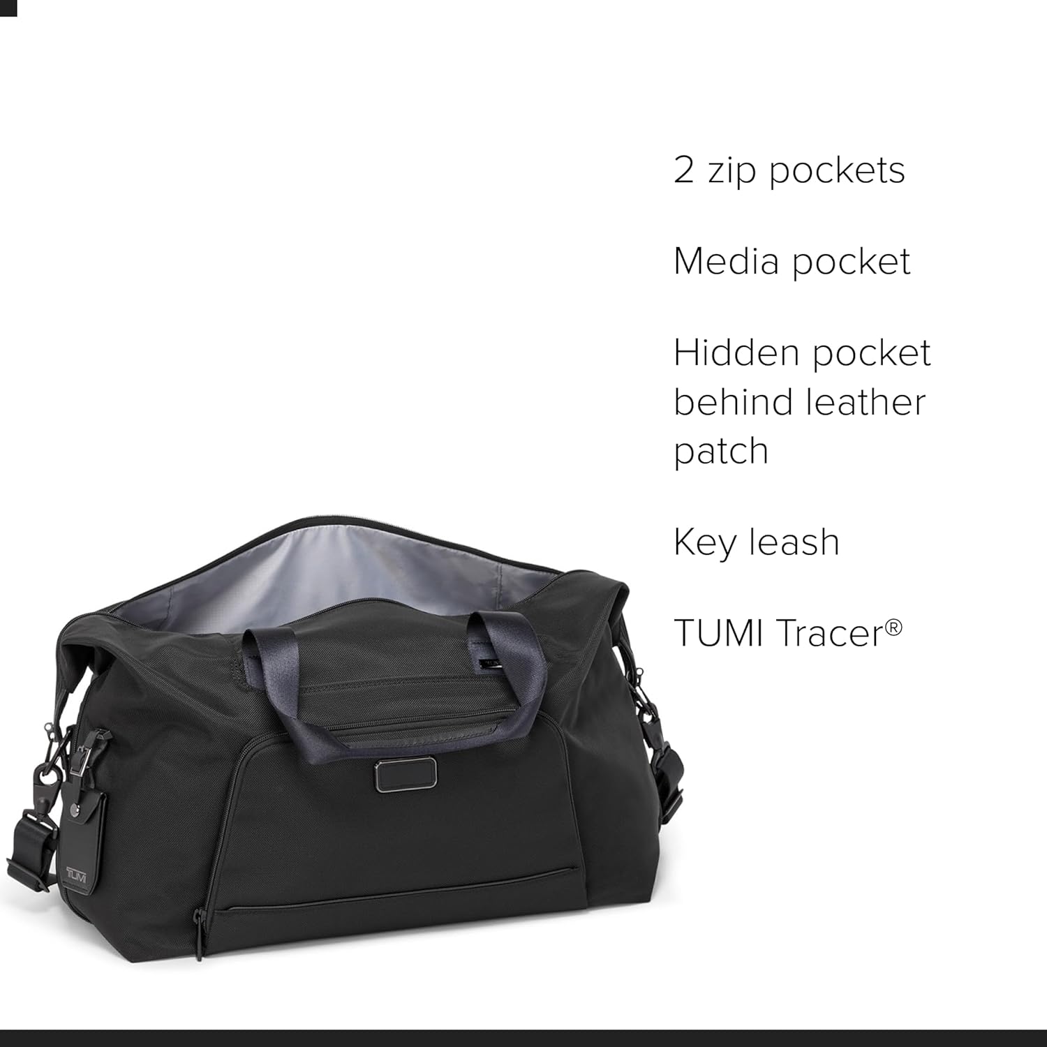 TUMI - Alpha Double Expansion Duffel - Business & Weekend Travel Duffel Bag - Designed for Durability & Functionality - Image 3