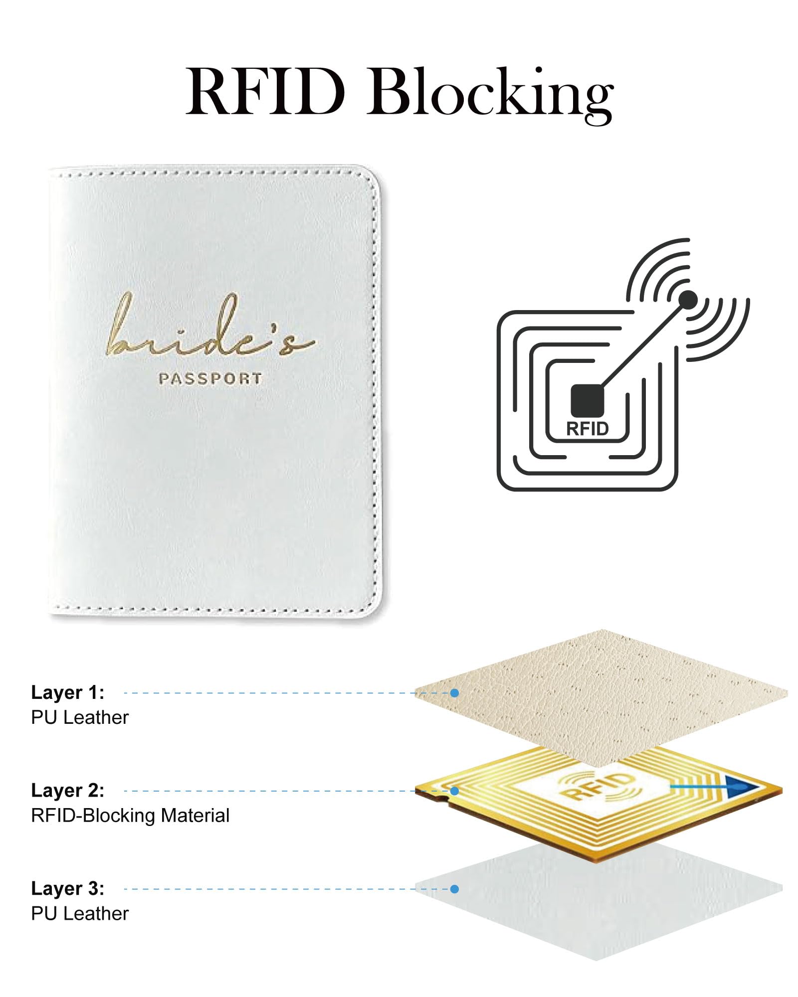 Funda para Pasaporte para Esposo y Esposa, Regalos de Boda para Parejas, Soporte para Pasaporte para Viajes, artículos Esenciales de Viaje de Luna de Miel