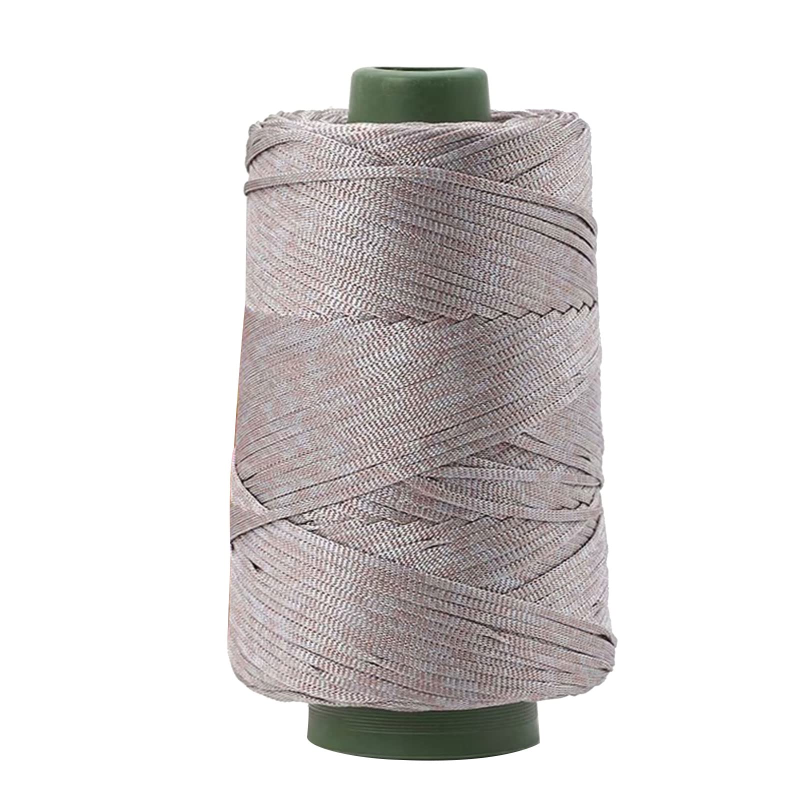 Hsioluted Braiding Cord Thread 2mm Thickness Cotton Linen Knitting Rope for Art Craft Bag Weaving Sewing Accessories Wool