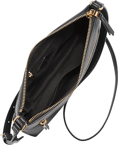 Miniatura 2 de Fossil - Fiona cartera cruzada pequeña para mujer bolsa de mano Apricot, Black, Black Fiona + Dot Logan Set, Black Stripe, Black/Bone, Brown,