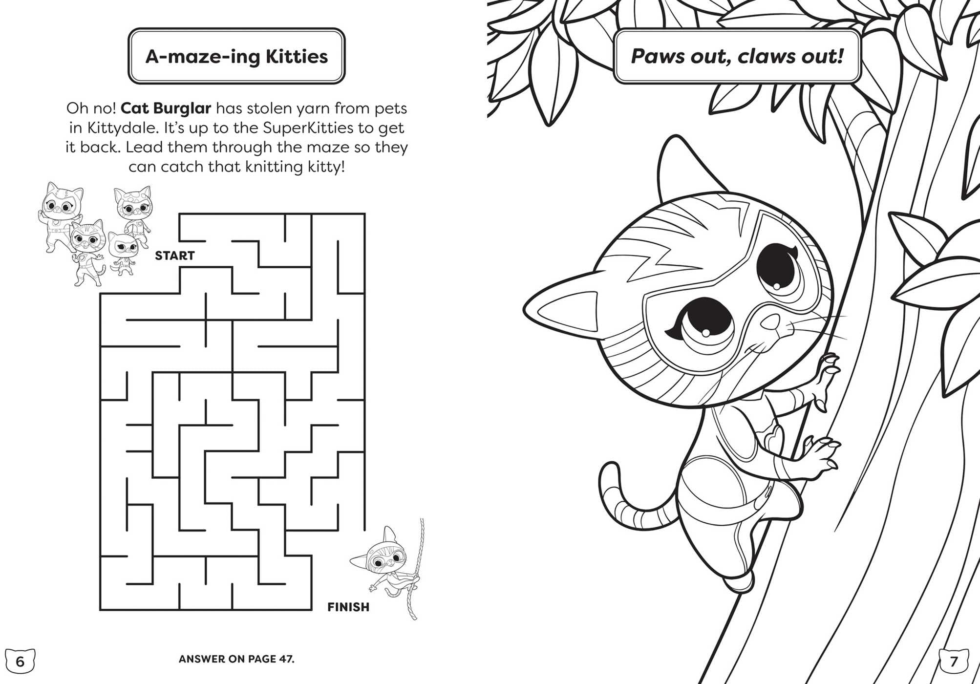 Disney Superkitties: Superkitties, Go! (Coloring & Activity With Crayons)
