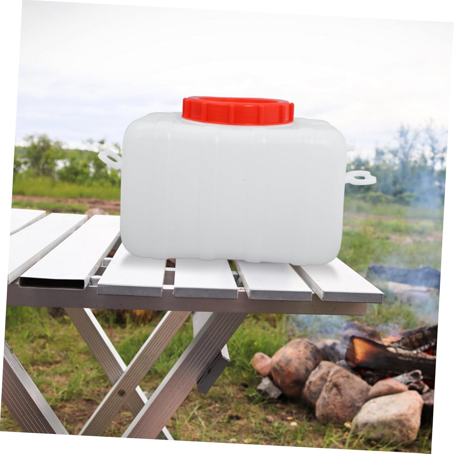 CHILDWEET Large Capacity Water Storage Tank 25l Plastic Water Reservoir Tower for Farms Livestock Emergency Use