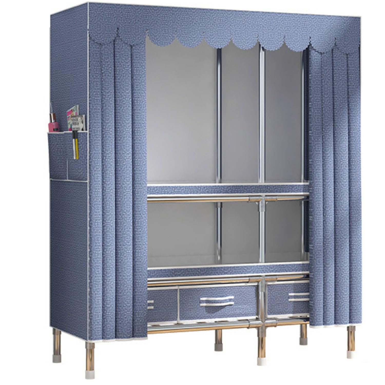 Armoire de rangement de vêtements pour chambre et vestiaire d'étudiant