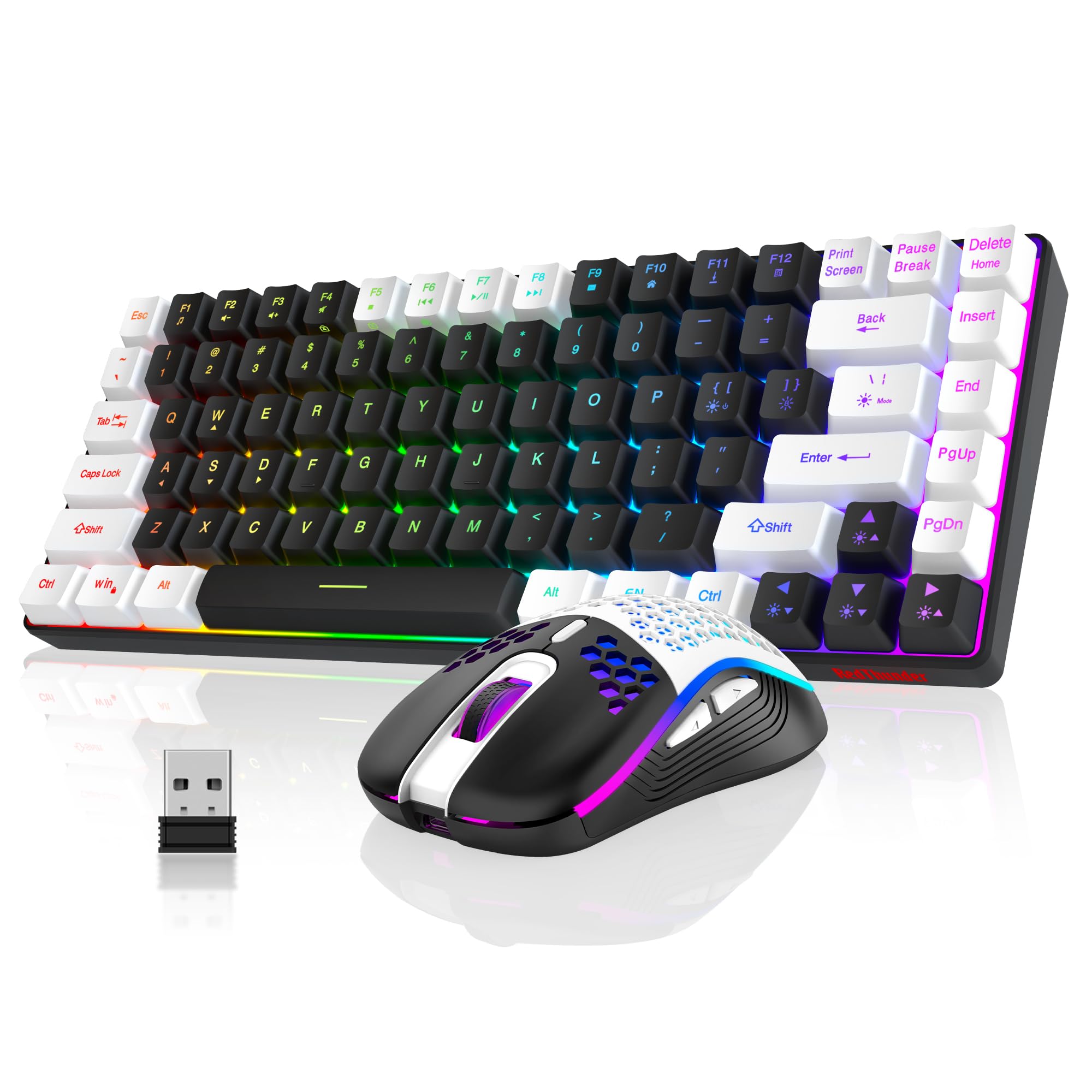 RedThunder K84 Wireless Keyboard and Mouse Combo