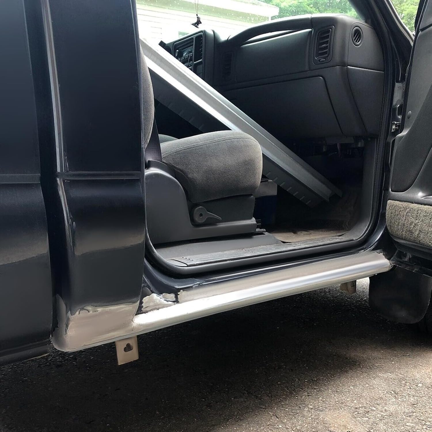 Kojem Outer Rocker Panel Compatible with 1999-2007 Chevy Silverado GMC Sierra 2 Door Standard Cab Regular Cab Rocker Panels Rust Repair Left & Right