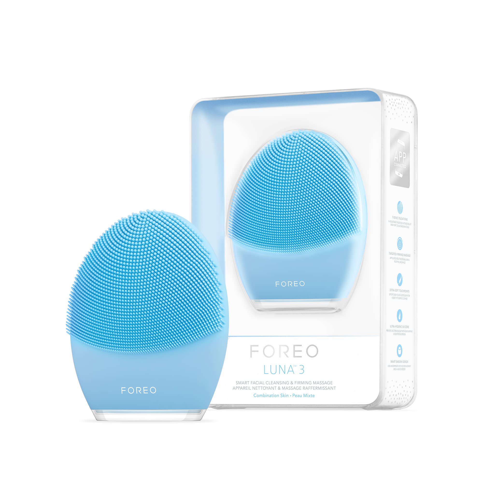 Foreo Luna 3 Sonic Facial Cleanser and Anti-Ageing Massager 