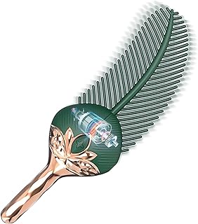 Romi Vibrating Peacock Feather Tickler Silicone Fetish Feather Teaser Teasing Sticks Vibrator with 10 Vibration Modes Foreplay Flirting SM Sex Toys