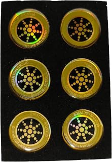 EMF Stickers Blocker Chip Neutralize Shield Protection for Cell Phones cased and Electronic Devices WiFi 5G Tablets Laptops Computers TV Monitors(12 Pcs Glod) XH-Carpet
