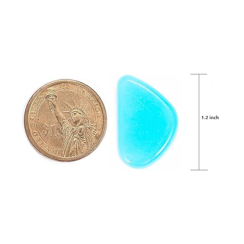 Miniatura 4 de Piedras brillantes, 150 piezas de guijarros que brillan en la oscuridad, para pasarelas, ventanas, patio, césped, entrada, decoración al aire libre,