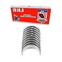 Vista 1 de DNJ MB1160 Juego de cojinetes principales estándar para Chrysler 2003-2022, Dodge, Jeep, Ram 1500, 1500 Classic, 2500 5.7L-6.4L V8 16V OHV 345cid