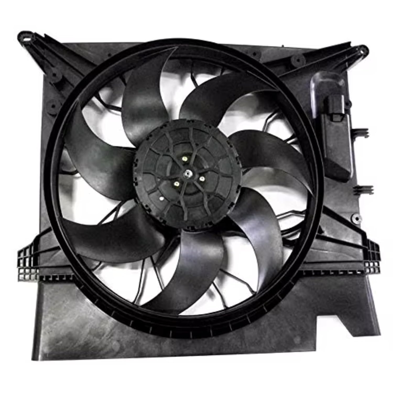 Engine Cooling Fan Mount Kit Engine Radiator Cooling Fan Assembly 31368075 VO3115112 306800053 313680753 31368075-3 for Volvo for XC90 2013