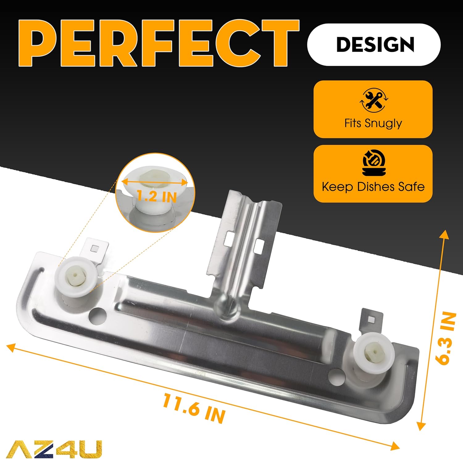 20Pcs For whirlpool W10712395 WDT730PAHZ0 Upper Rack Parts, W10712395 Whirlpool Dishwasher Upper Rack Adjuster Kit Replaces W10350375 For Kenmore, Whirlpool WDT750SAHZ0 Upper Rack Parts Dishwasher