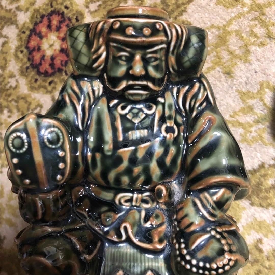超レア美品！武田信玄坐像陶器お酒壺　レトロ インテリア