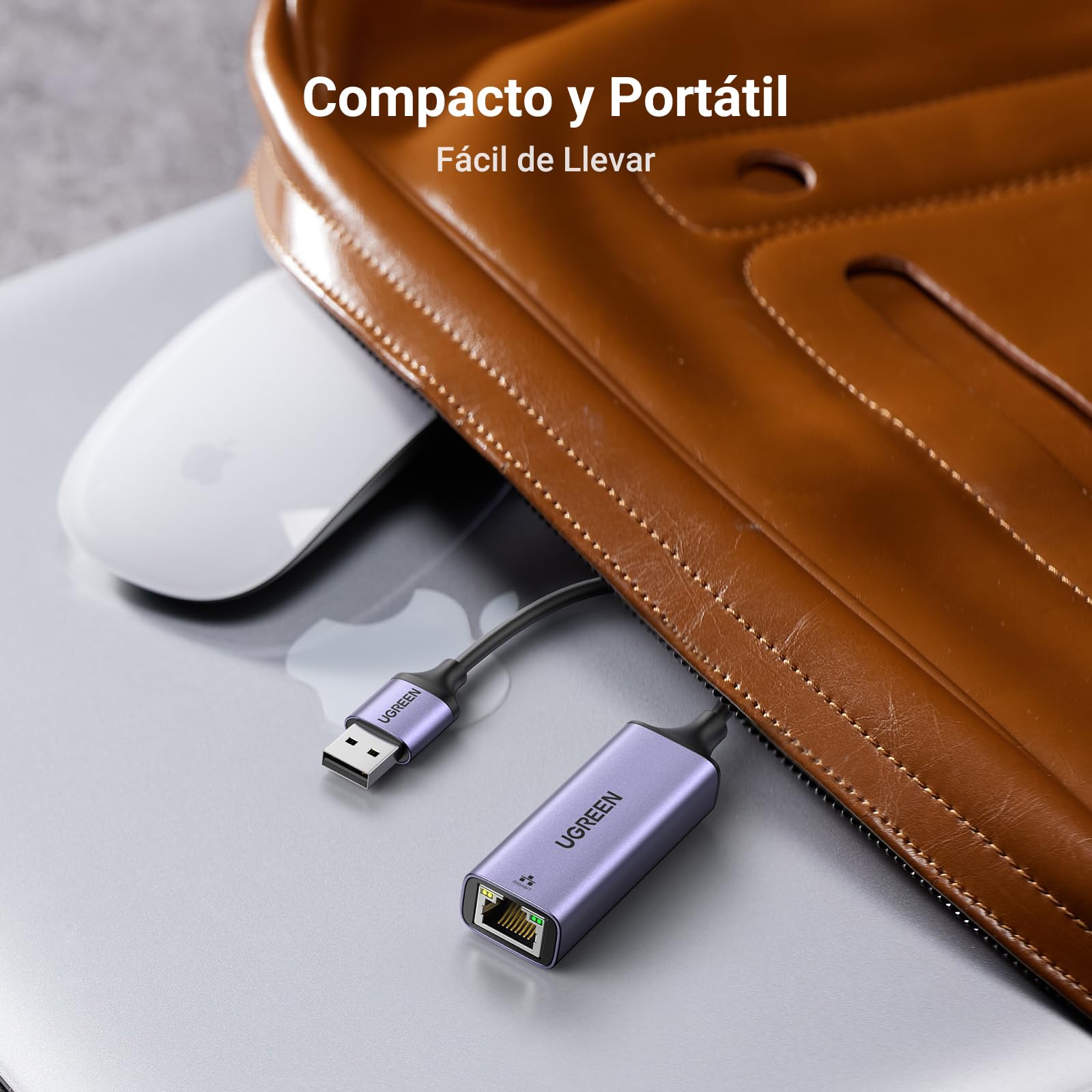 UGREEN Adaptador de Red USB 3.0 a Ethernet Gigabit 1000Mbps Compatible con Consola de Switch Convertidor Rj45 Giga LAN Tarjeta de Externa para Xiaomi Mi Box S Macbook PC