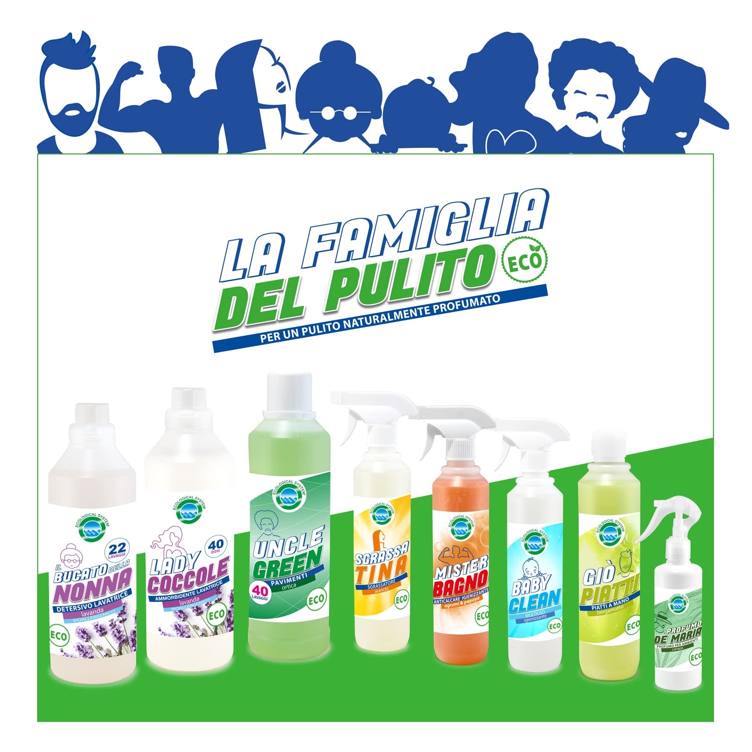 Igienizzante Superfici alla Spina 10Kg Bag in Box - ecological system -Baby Clean