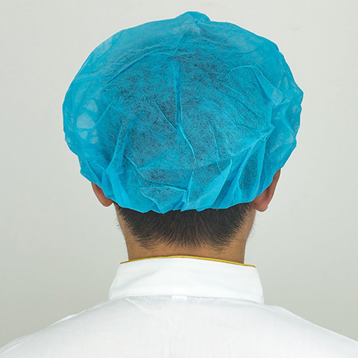 Disposables Hair Cover 21Inch Breathable Elastic Closure Net Bouffants Caps for Factories Kitchens Net Caps