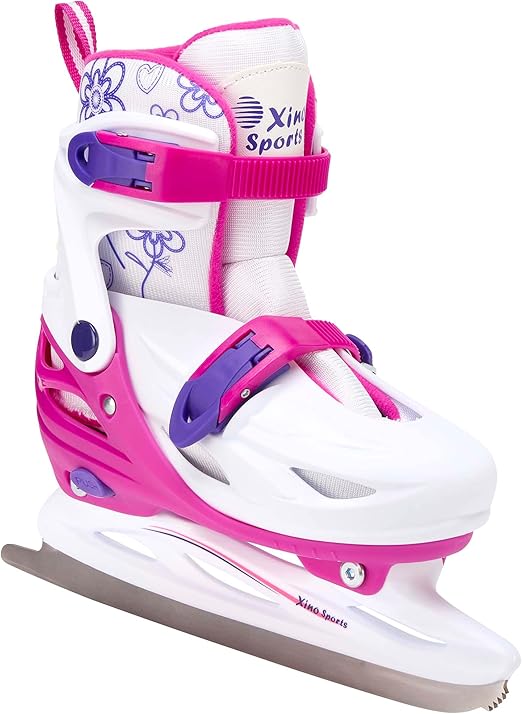 Xino Sports Adjustable Ice Skates for Girls and Boys