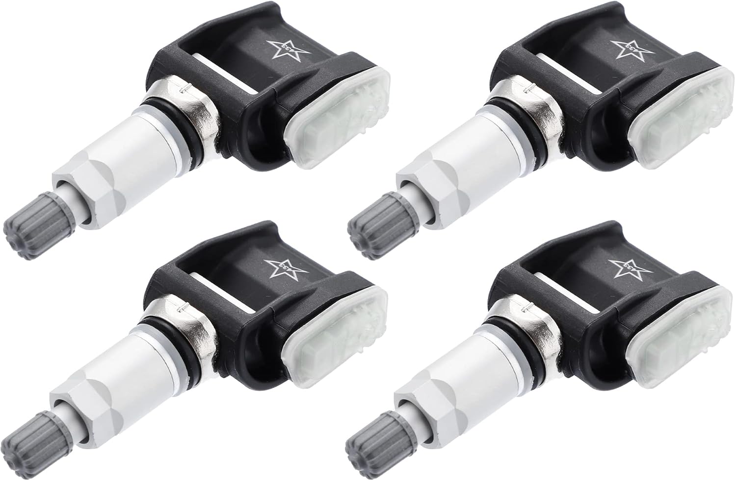 X AUTOHAUX 4pcs 36106872774 Pre-Programmed Tire Pressure Sensor Tire Pressure Monitoring System Sensor TPMS Sensor 433MHz for BMW 530i 540i 750i 840i 740i xDrive 840i xDrive