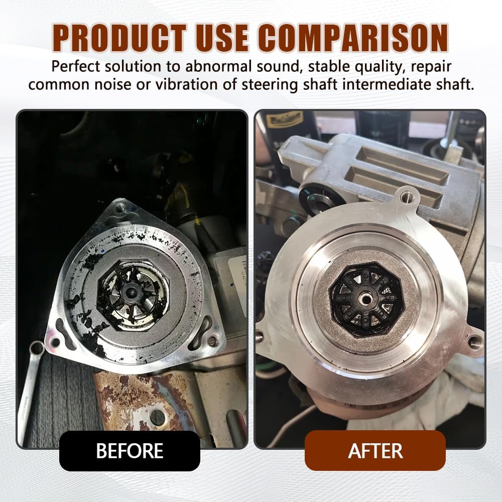 4Pcs Flexible Steering Couple Replacement for 56315-2K000FFF Compatible with Hyundai Kia Sonata Elantra Santa Fe Azera Veloster Soul Optima Forte Cadenza Vehicle