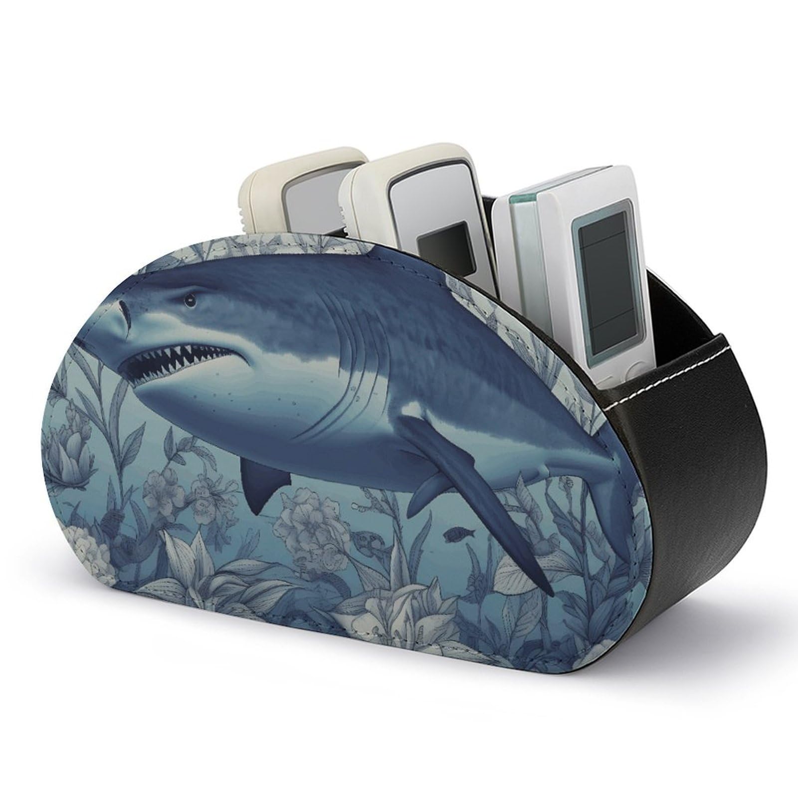 Porte-télécommande requin : ne perdez plus vos télécommandes ni pinceaux