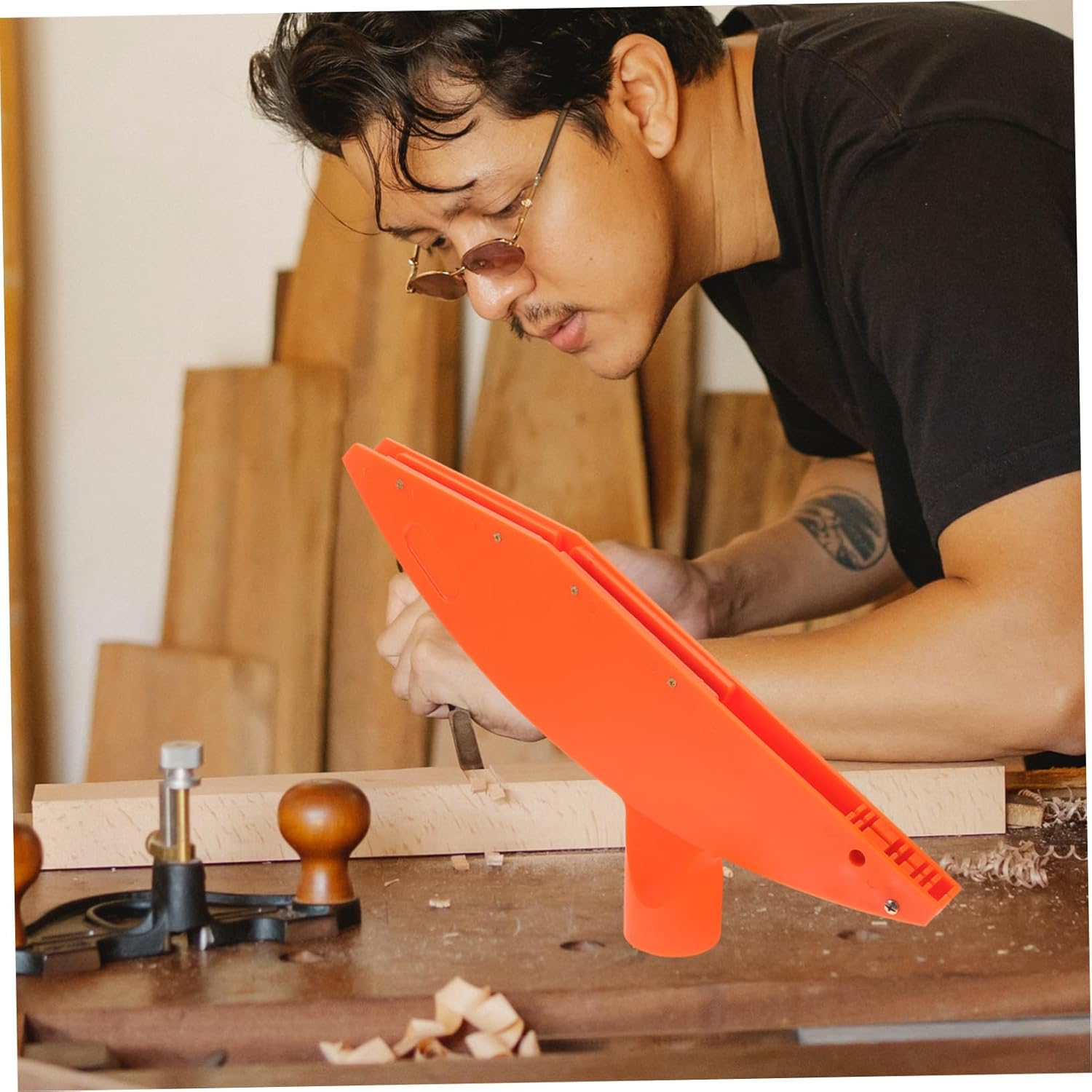 Table Saw Protector Dust Guard for Precision Cutting Board Saws Shockproof Cover for Woodworking Tools Finger and Eye Safety Lightweight Portable Guard for Home and Industrial Use