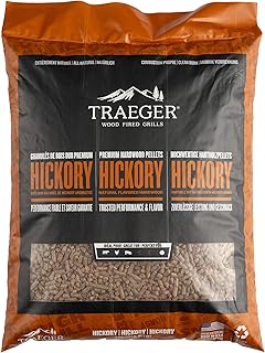 Traeger Hickory BBQ Wood Pellets Brown 9 kg PEL342