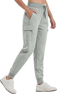 WILLIT Damen Trekkinghose Jogginghose Cargohose Leichte Wanderhosen Schnelltrocknende Wasserdicht Arbeitshose Outdoorhose
