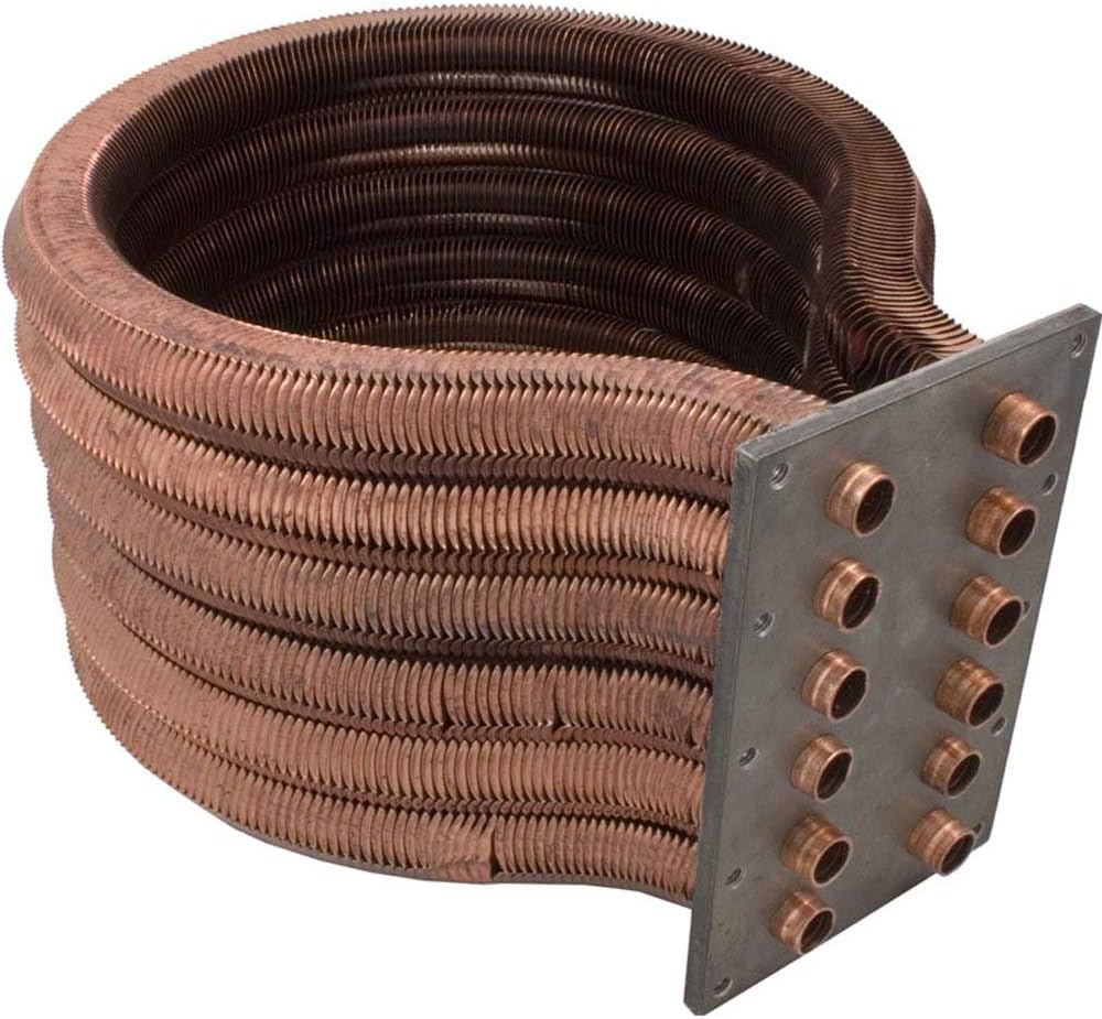 Pentair 77707-0234 Tube Sheet Coil Assembly Replacement Kit Pool and Spa Heater