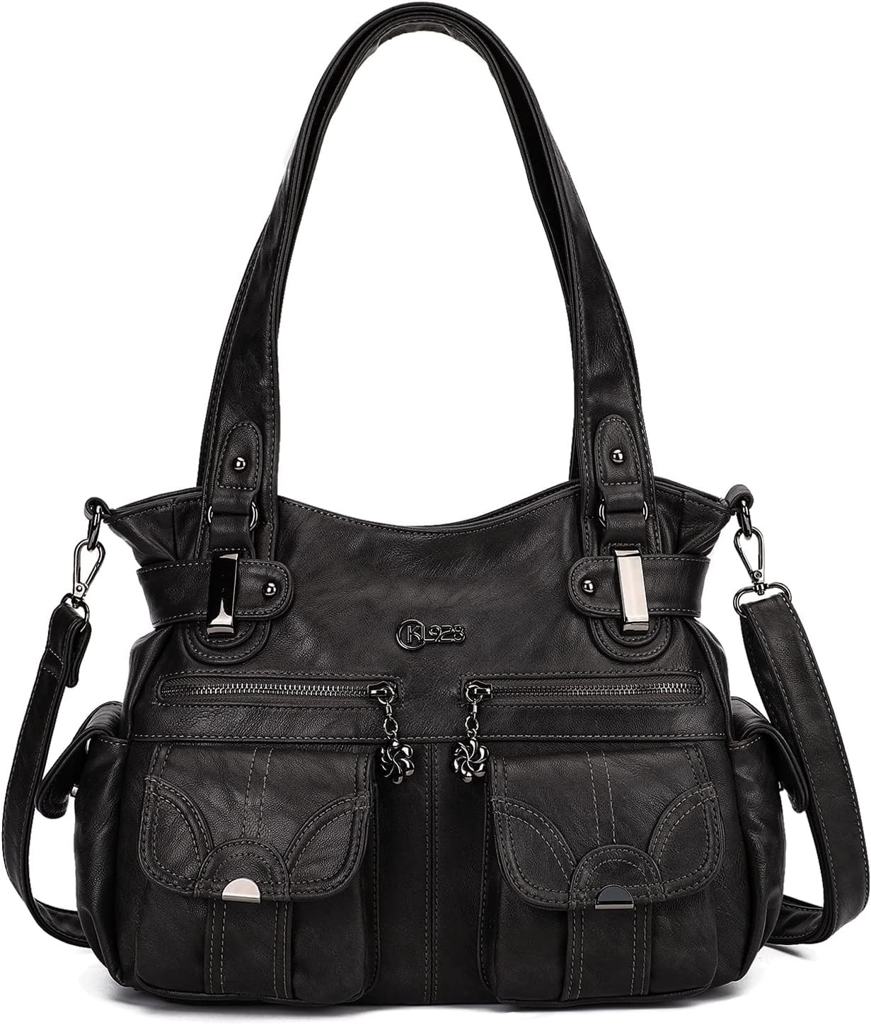 Purses and Handbags for Women Large Hobo Shoulder Bags Soft PU Leather Multi-Pocket Tote Bag Purses and Handbags for Women Large Hobo Shoulder Bags Soft PU Leather Multi-Pocket Tote Bag