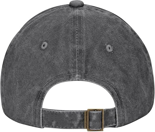 Unisex Sunflower Cow Flower Turquoise Baseball Cap Vintage