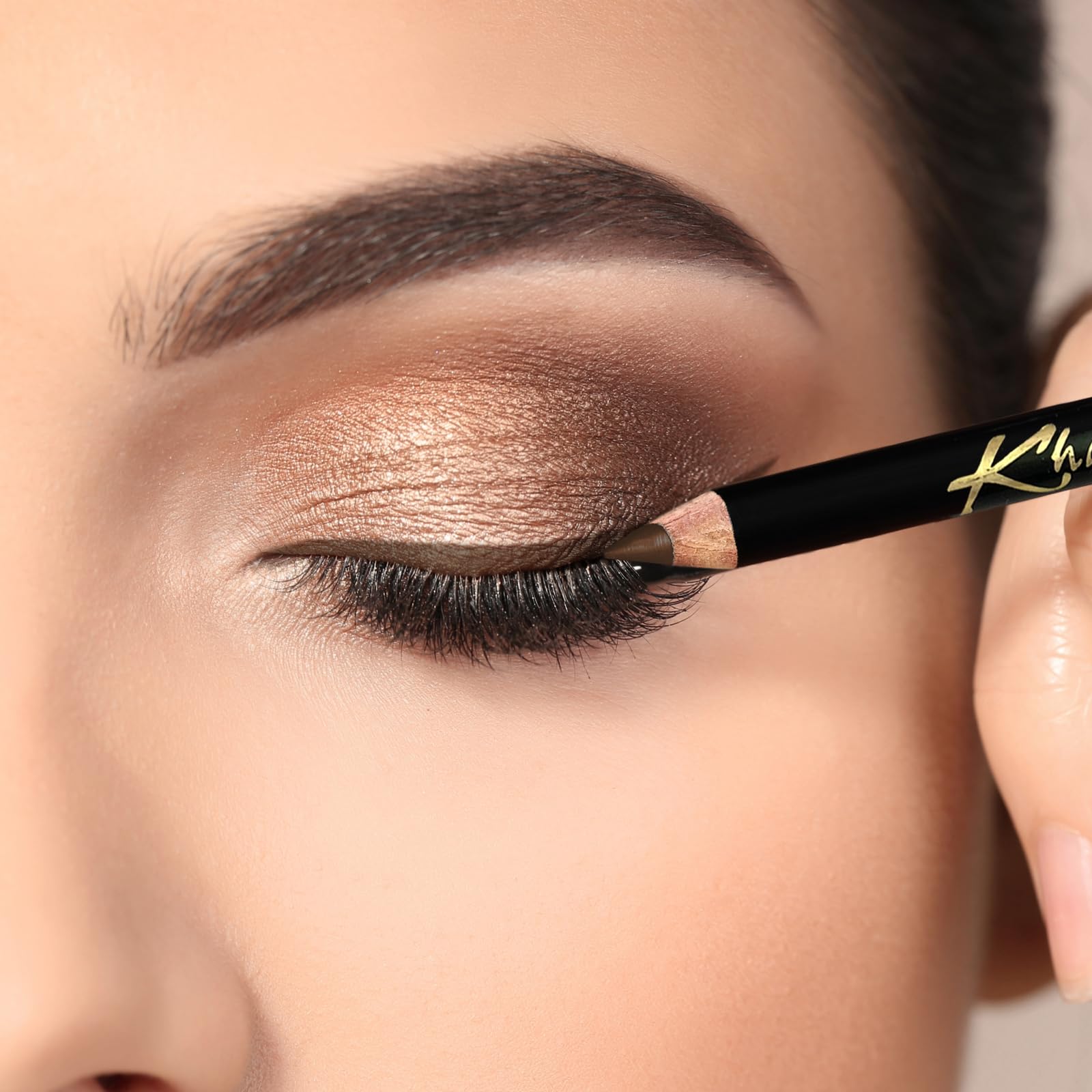 Longwearing Waterproof Smudge-resistant Eyeliner Pencil #14 Light Brown
