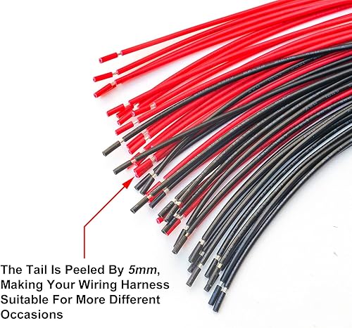 Miniatura 5 de PH2.0.000 in JST - Kit de conector macho con cable preprensado de 22 AWG, 234567891012 pines con carcasa de clavijas JST conector de cable con