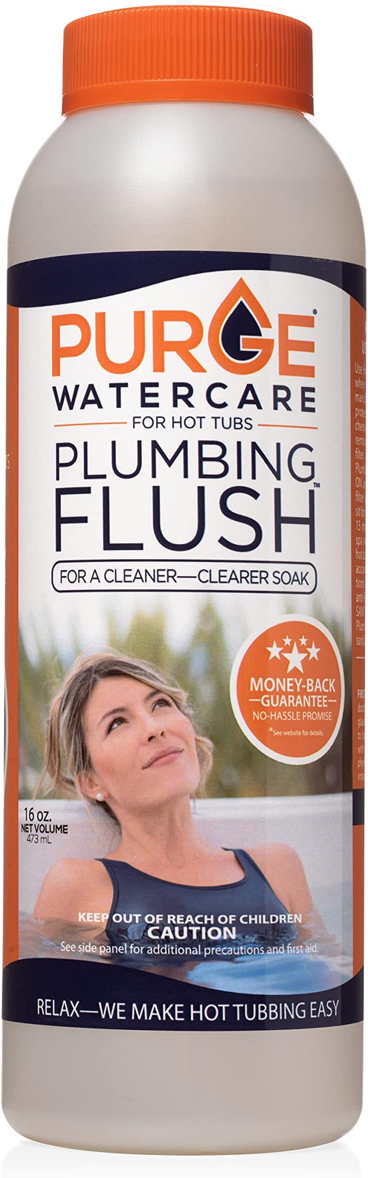 Purge Watercare Hot Tub Flush Jet Cleaner for Hot Tub