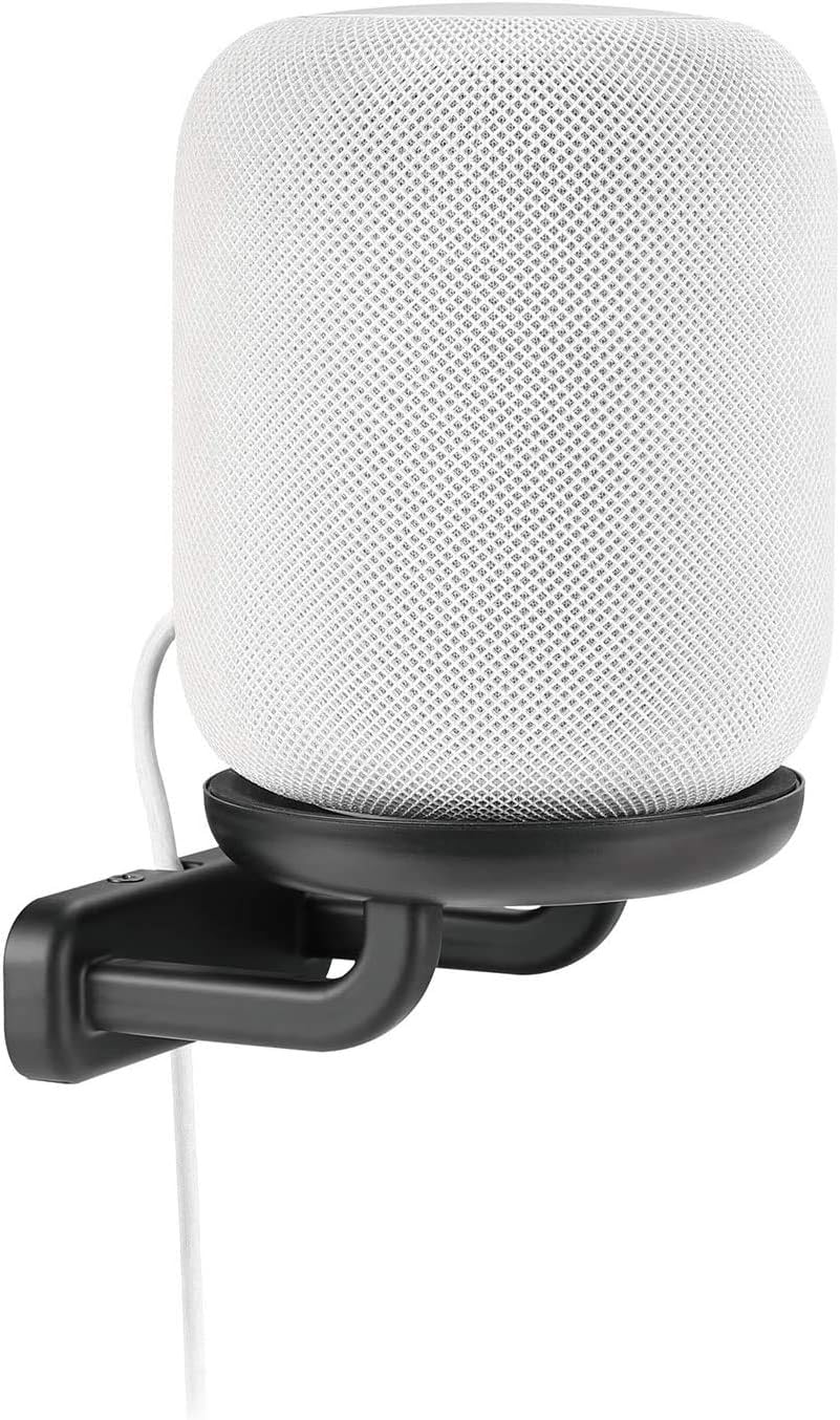 Exclusive Discount 🔥 EXIMUS Speaker Wall Mount - with Silicone Pad - Compatible with Apple HomePod - Black Exclusive Special EXIMUS Speaker Wall Mount - with Silicone Pad - Compatible with Apple HomePod - Black