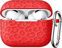 Vista 9 de Funda con Grabado de Leopardo para Estuche de AirPods 4 2024, Funda Protectora de Silicona Suave Compatible con Estuche de Apple AirPods de 4ª