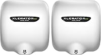 Vista 1 de Excel Dryer XLERATOReco XL-W-ECO 1.1N Secador de manos comercial de alta velocidad, cubierta fundida blanca, sensor automático, montaje