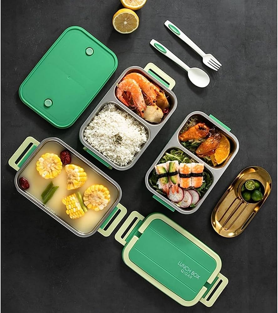 LUCKY ステンレス製 保温弁当箱 5段*5 LUCKY ステンレス製 保温弁当箱