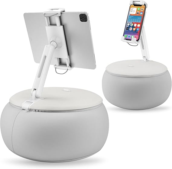 AboveTEK Tablet Pillow Holder for Bed, Hands Free 360