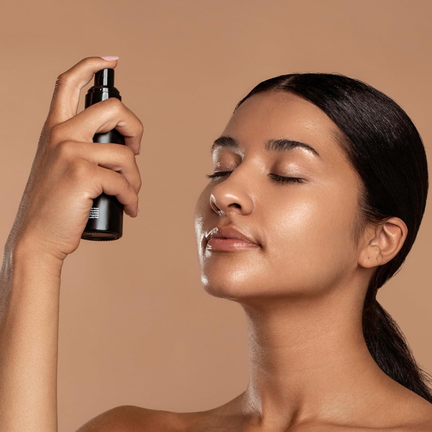 DIME Beauty Thirsty Face Mist Hydrating Setting Spray For Makeup With Sea Moss Electrolytes Antioxidants Glass Skin Primer And Blue Light Protection Make Up Setting Spray for Face 2 oz / 60 ml
