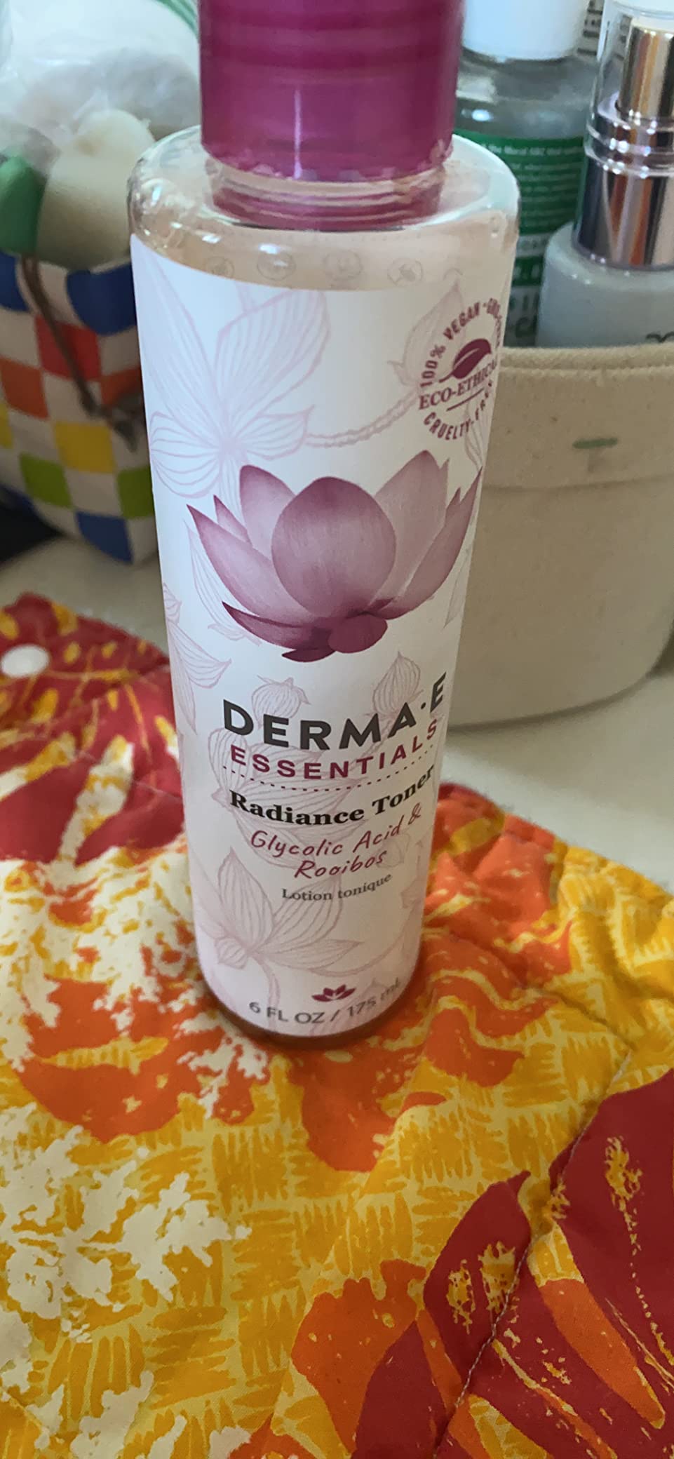 Derma E Derma-E Essentials Radiance Toner Unisex 6 oz
