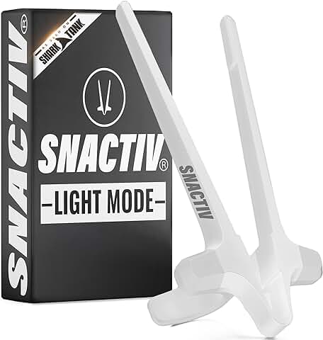 SNACTIV PRO Finger Chopsticks for Gamers - As Seen on Shark Tank! The Official Snacking Tool of the Future